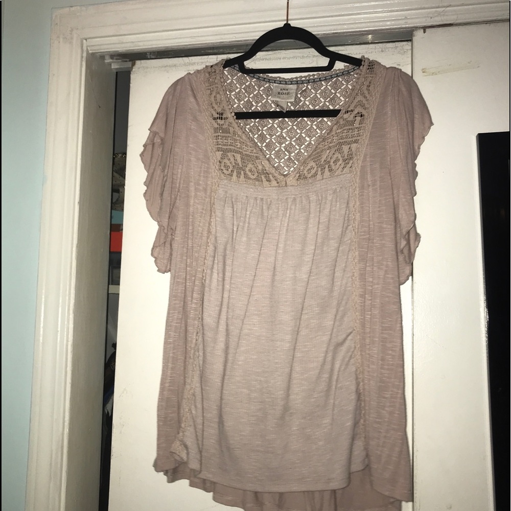 Knox Rose Light Pink Blouse